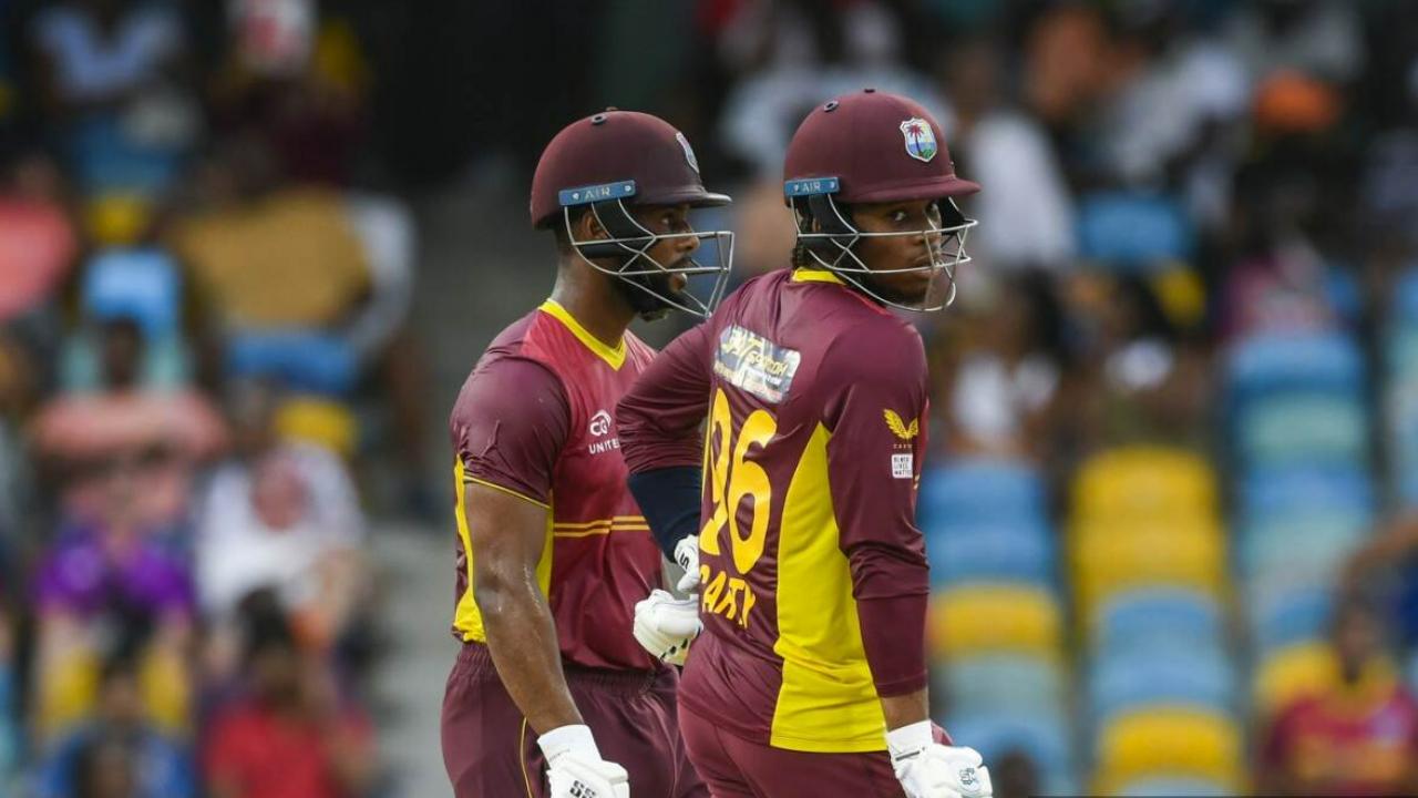 West Indies batters survived a lively spell from Shardul Thakur (3/42 in 8 overs) before skipper Shai Hope (63 not out, 80 balls) and Keacy Carty (48 not out, 65 balls) added 91 runs for the unbroken fifth wicket to successfully chase the target in 36.4 overs and level the series 1-1.